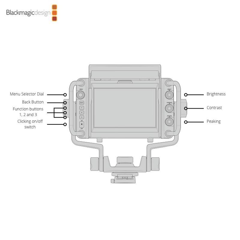 Blackmagic URSA Studio Viewfinder G2 Monitor