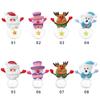 Party Decoration Storage Organizer Storage Bottle Kids Cute Box Candy Jar Santa Claus Christmas