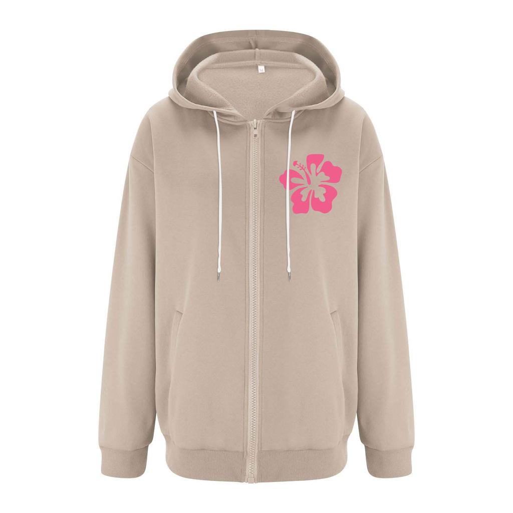 Женская толстовка с капюшоном на молнии с длинным рукавом, флисовая куртка, толстовка с карманом, куртка