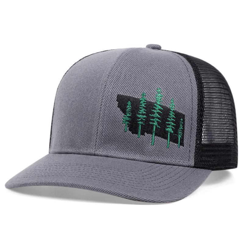 Trucker Hat & Baseball Cap New Style 6-Panel Custom Embroidery Factory Direct All-Season Hat Casual Caps