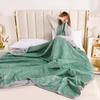 Breathable Smooth Air Condition Comforter Ice Cooling Blankets Lightweight Summer Quilt with Double Side Cold Cooling Fabric