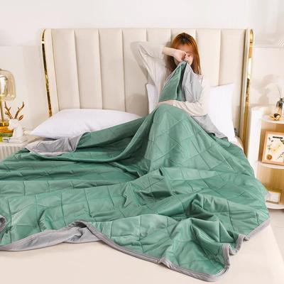 Новое одеяло из чистого хлопка Four Seasons Universal Air Conditioner Mugwort Cool Silk Quilt Summer Event Thin Quilt, летнее одеяло