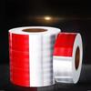 Светоотражающая лента Светоотражающий материал Красно-белая сигнальная лента Светоотражающие наклейки для грузовика Наклейка на автомобиль Предупреждающий знак дорожной безопасности
