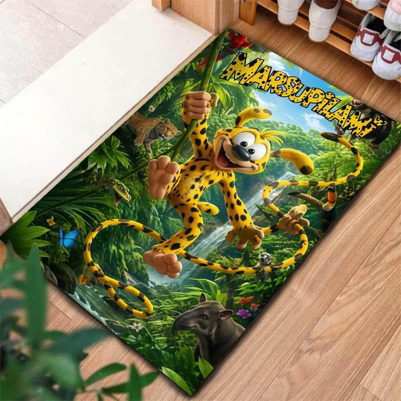 Ковер Marsupilami для гостиной, спальни, дома, декора дивана, игровая нескользящая напольная подстилка для детей