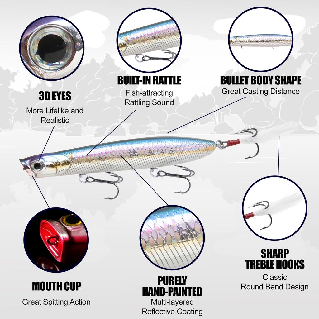 Lucky Craft Gunfish Garnish 117 Рыболовная приманка MS Ghost / (272 Минноу)