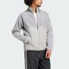 Adidas Originals Polar Fleece Full-Zip Top Men Tops Pure-Gray IS2826