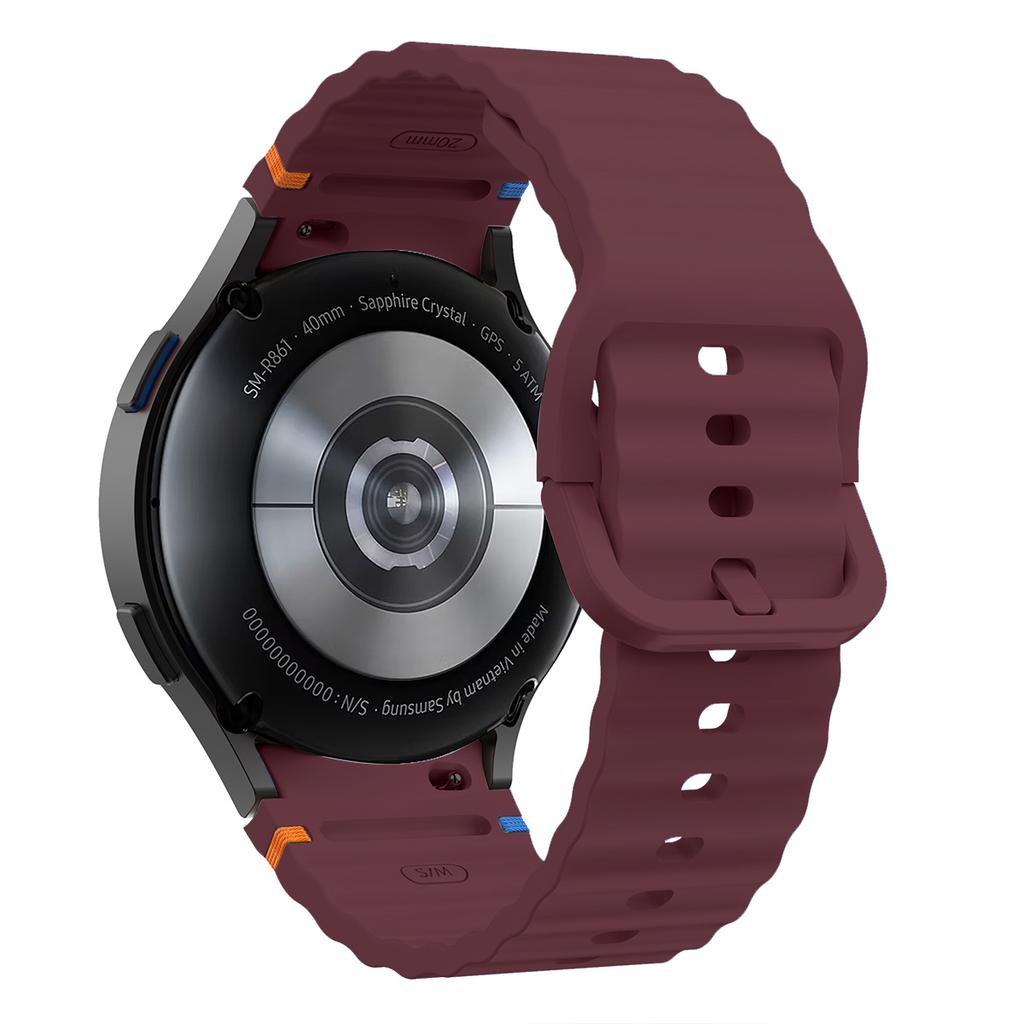Оригинальный силиконовый ремешок для Samsung Galaxy Watch 7 FE 6 4 Classic 5 pro 44 мм 40 мм 43 мм 47 мм 45 мм браслет Galaxy Watch6 7 ремешок