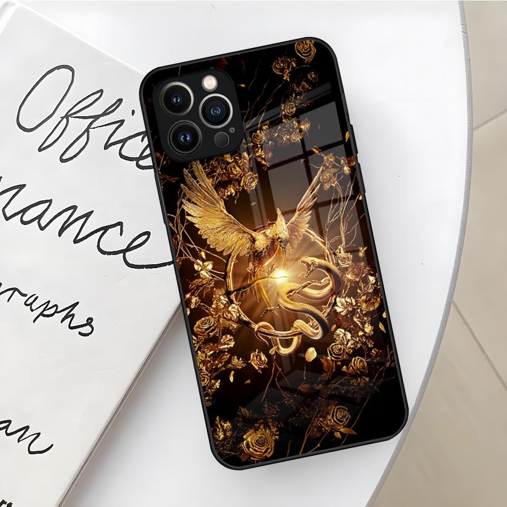 Чехол для телефона Фильм Голодные игры для Iphone 17 16 Air 15 14 12 11 13 Pro Max Mini X Xr Xs Se Puls Стеклянная крышка