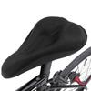 bicycle Seat Cushion Soft Saddle Pad Cycling Comfortable Seat Shock Absorbing Cushion Silicone Pad for Indoor Outdoor Cycling