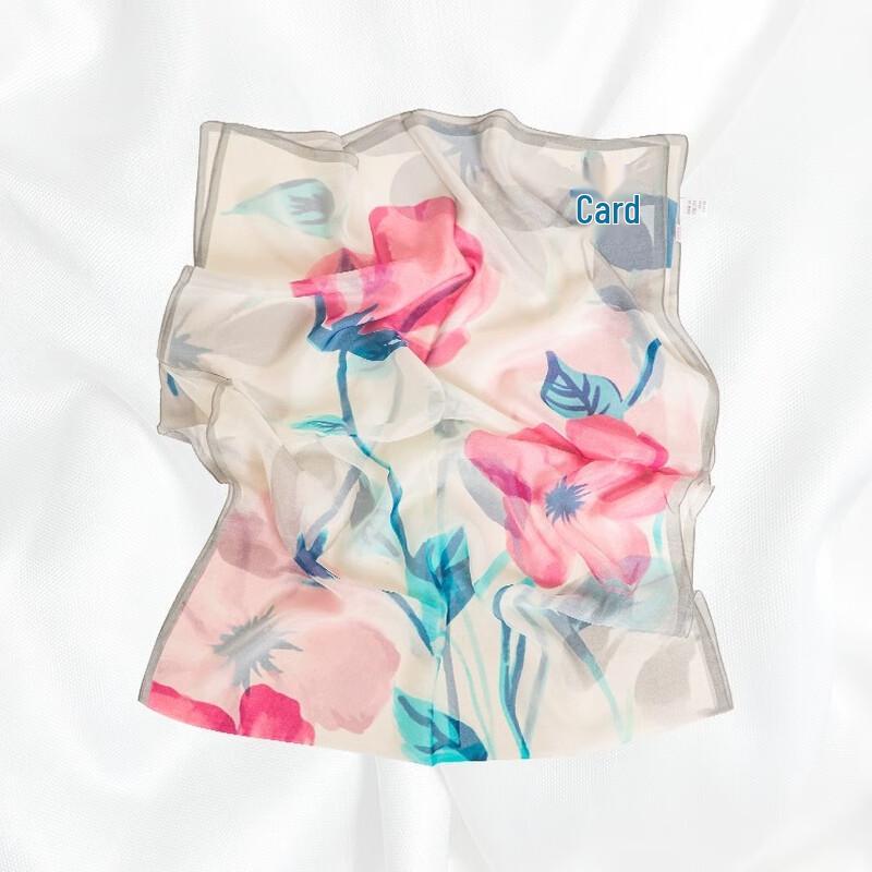 100% Mulberry Silk Versatile Scarf & Shawl