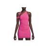 Nike X Jacquemus SS24 Solid Color Casual Stretch Layered Cami Dress Women Dress Watermelon-Red FJ3141-653