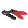 2Pcs 30A Insulated Crocodile Clips Low Voltage Wire Lead Test Alligator Clamps Red/Black