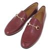 Б/у ОРИГИНАЛЬНЫЕ лоферы GUCCI 786016 Jordaan Horsbit Guccissima Кожаная обувь Бордовый