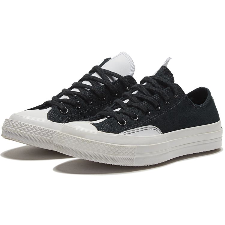 Converse 1970s Comfortable Daily Low Top Canvas Shoes Unisex Sneakers White Black 168824C