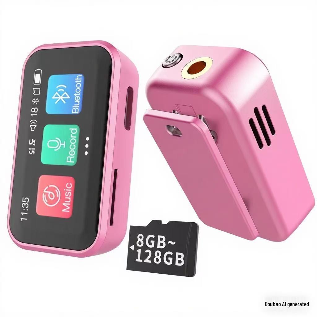 Мини MP3-плеер Bluetooth, электронная книга и диктофон с динамиком и FM-радио