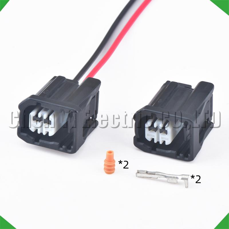 2 Pin Automotive waterproof connector Wire harness plug 6189-7830 90980-12D12 For Toyota Honda Nissan