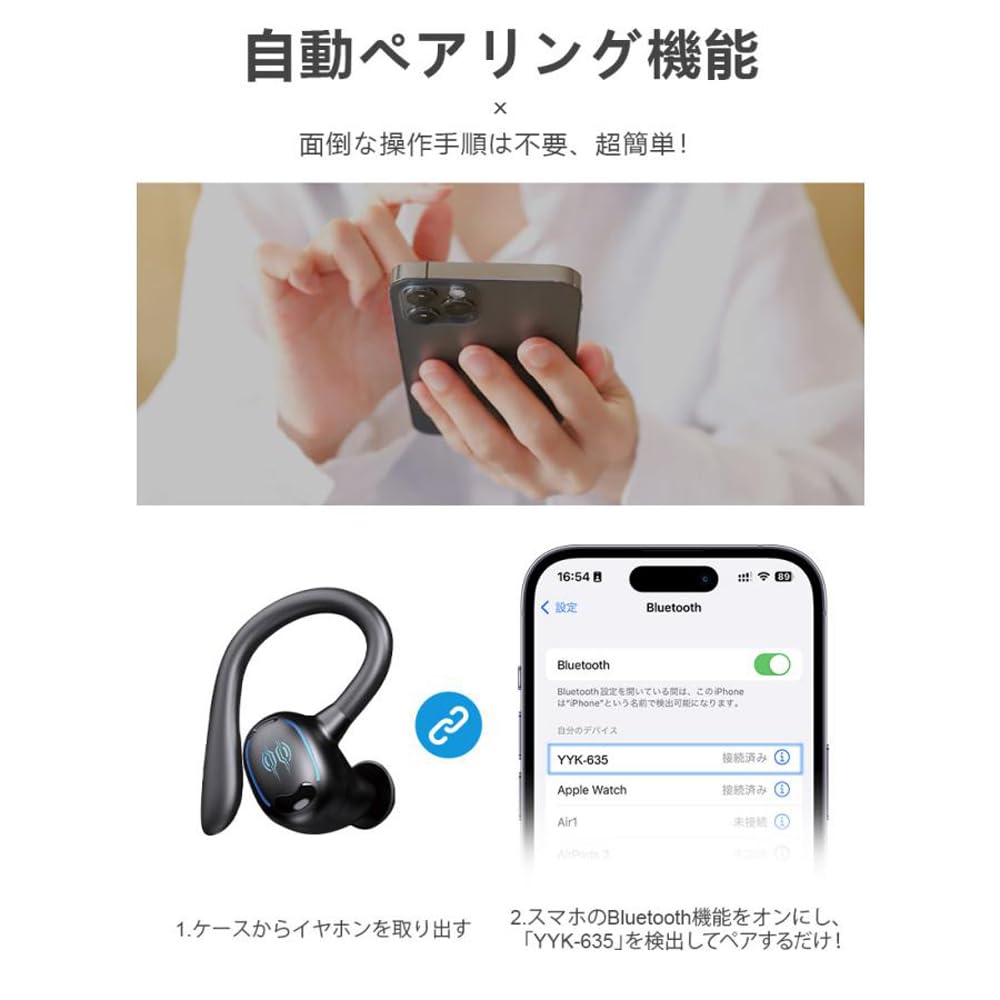 Bluetooth Bluetooth Беспроводной Нет Нет Удобный Светодиодный HIFI Стерео Раздельные Левый и Правый 100 Часов в Режиме Ожидания ENC Шумоподавление Автоматический Мгновенный Идеально для от