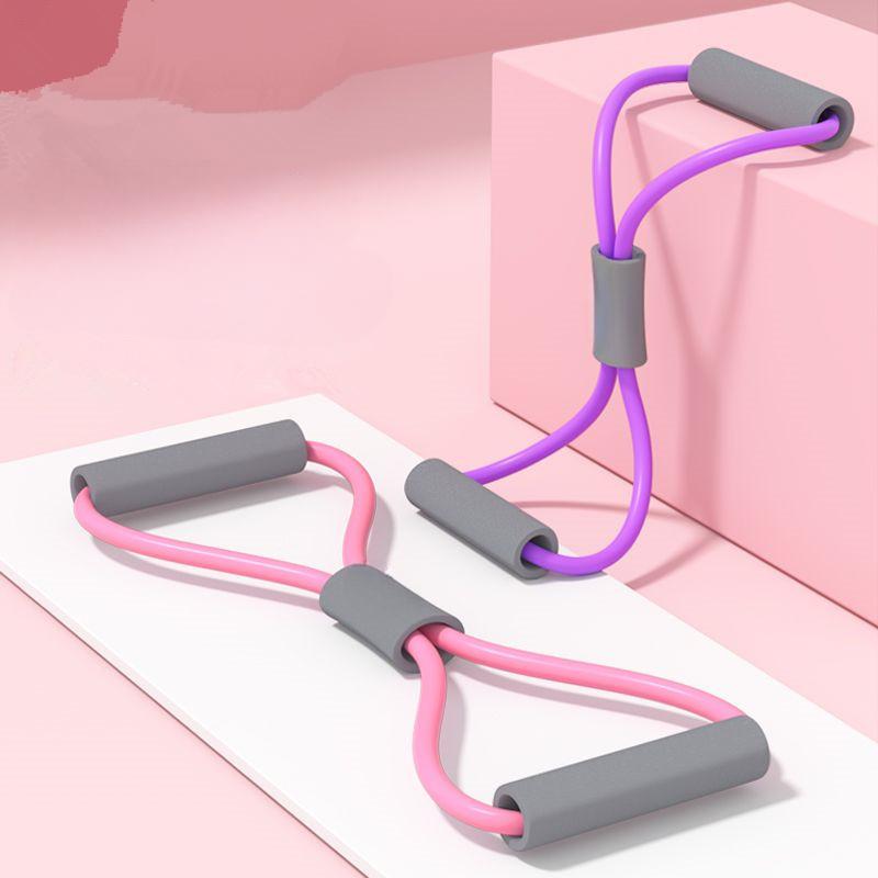 Thick Tension Rope for Men and Women, Yoga Fitness Training Equipment, 8-character Tensioner, Shoulder Opening Tensioner, Beautiful Back Tensioner