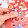 Милые Мультяшные Животные 3D Наклейки на Попу Веселые Наклейки DIY Чехол для Телефона Дневник Канцелярские Принадлежности Наклейка для Украшения Стакана Воды Подарок-Награда
