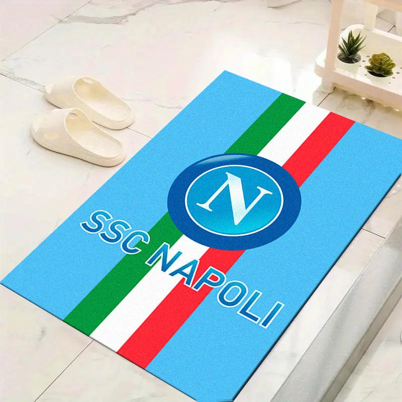 Ковер Napoli FC для гостиной, спальни, дома, украшение дивана, нескользящий коврик для игр детей