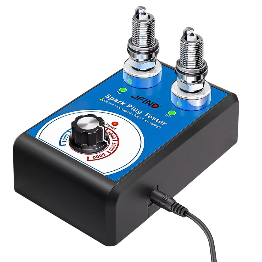 New Car Tester Dual Hole Spark Nozzle Ignition Automotive Tester Uk Accurate Instruments Us Eu Maintenance Syste N2u6