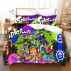 Постельное белье Splatoon Односпальное Двуспальное Полное Queen King Размер Кавайное Набор для кровати Мальчики/Девочки Взрослые Спальня Мальчика Комплекты с пододеяльником 3D Печать