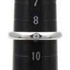 Used TIFFANY&Co. Ring Stacking band EU#49 Silver925/diamond 2.5g Silver 1PD