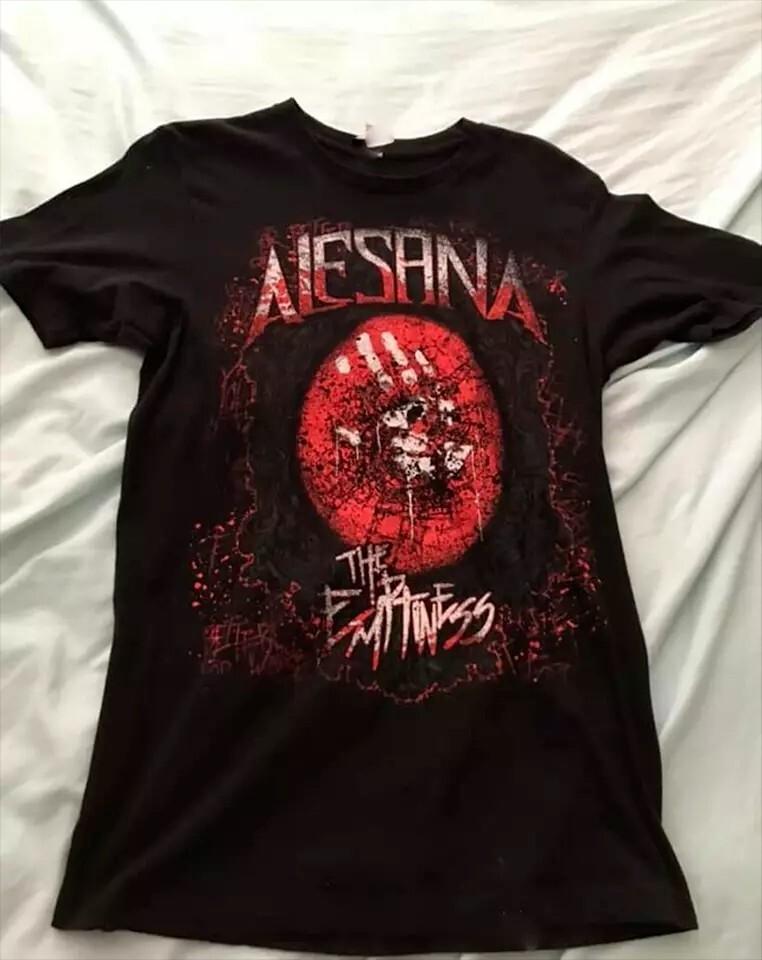 Подарок для семьи от группы Alesana Футболка The Emptiness Полный размер S-5XL FH509