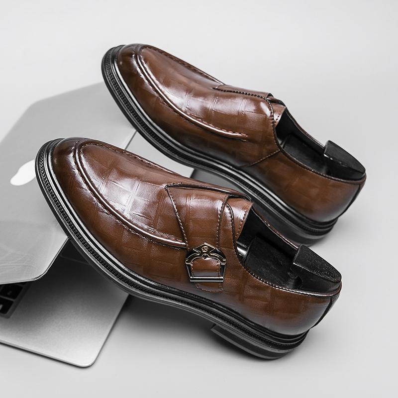 Классические фирменные мужские туфли из натуральной кожи, мужские туфли с острым носком, повседневные деловые туфли, мужские свадебные туфли в британском стиле