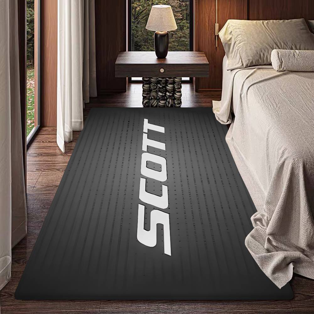 Scott Bike Floor Mat Non-Slip Laundry Room Mat Laundry Decor Balcony Child Living Room Household Carpets