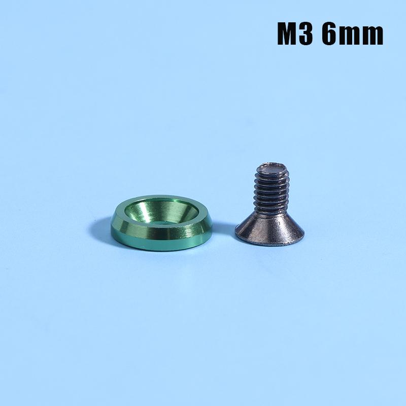 1Pc M3 6#32 6Mm 8Mm Screw +1 Washers Computer Pc Case Beautification Screws For Motherboard Power Supply Graphics Card