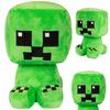 Minecraft Zielony Ludzik Duża Pluszowa Maskotka Pluszak Postać Z Gry Kriper