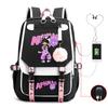 Harajuku Simple and Versatile Aphmau Junior High School Student School Bag Female Lightweight Large Capacity Middle School Student Backpack