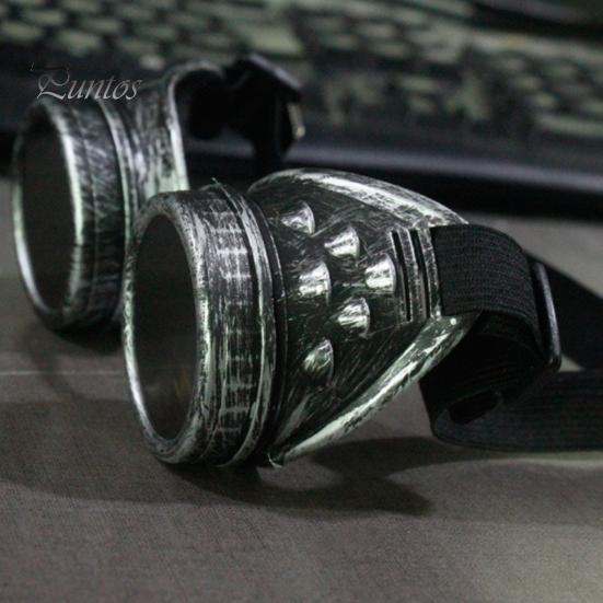 Очки в стиле стимпанк в стиле ретро, устойчивые к царапинам и ультрафиолету, винтажные классные очки на Хэллоуин для косплея на Хэллоуин