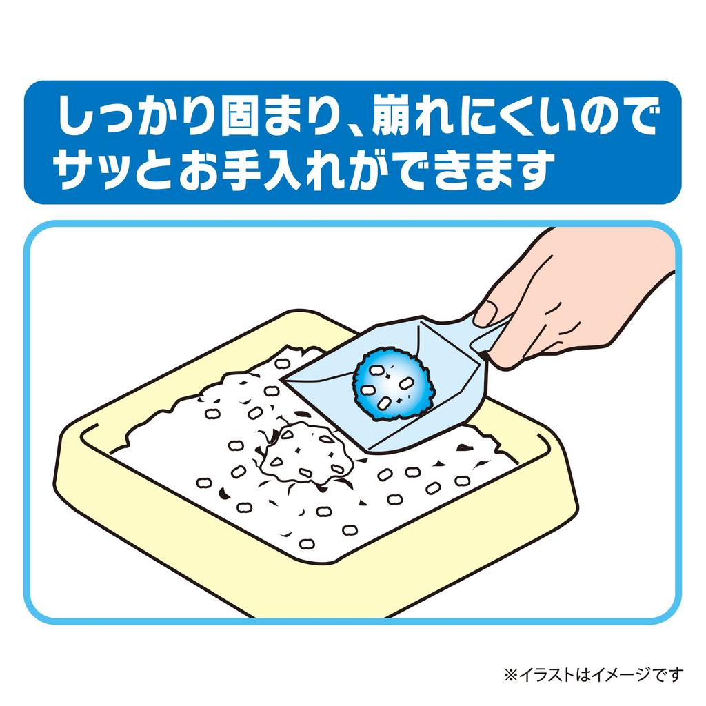 Deosand Cat Sand Deodorizing Paper Sand Natural Soap Scent 30L X Pee Pet Supplies Unicharm [Bulk Purchase] (5L 6)