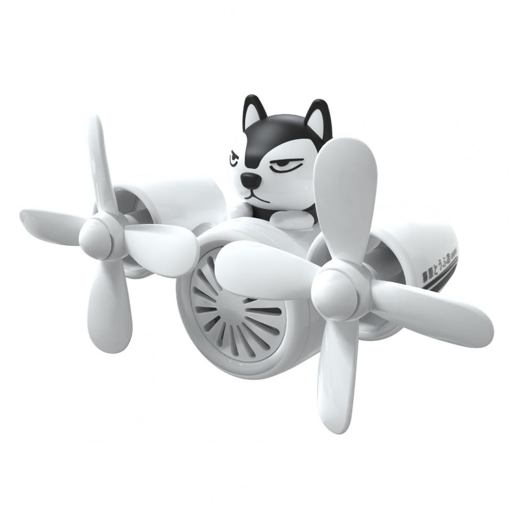 Портативный автомобильный освежитель воздуха с уникальным дизайном с двумя вентиляторами, портативный автомобильный диффузор с мультяшной формой, освежающий воздух для автомобилей