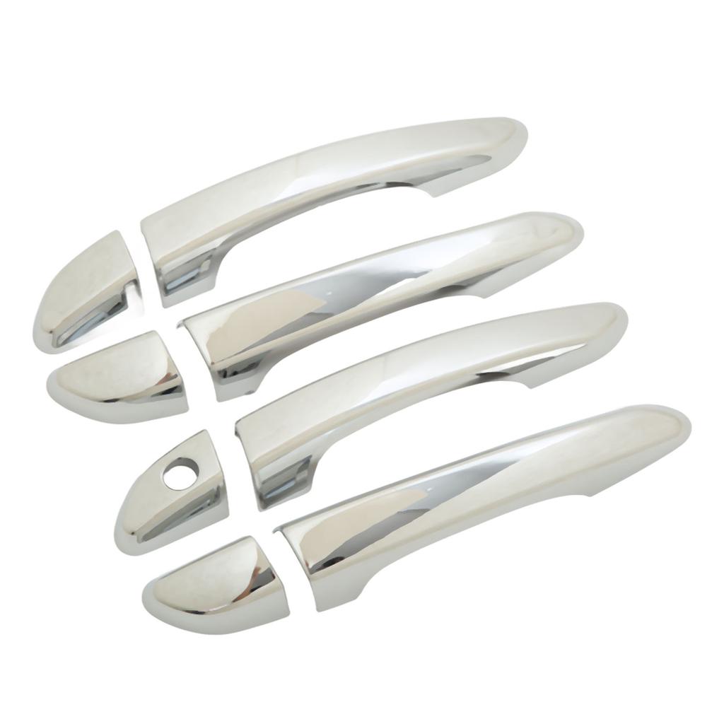 Накладка на наружную ручку двери автомобиля с заглушками и зеркалом, хромированная замена для Creta Ix25 Cantus 2014?2018