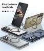 Чехол для телефона Samsung S25 Ultra Военного класса с Магнитным держателем-кольцом и Защитой от падений