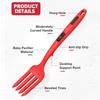 1/2pcs Silicone Flexible Cooking Forks Multifunctional Cooking Spaghetti Forks Kitchen Cooking Baking Stir Mix Serving Utensils