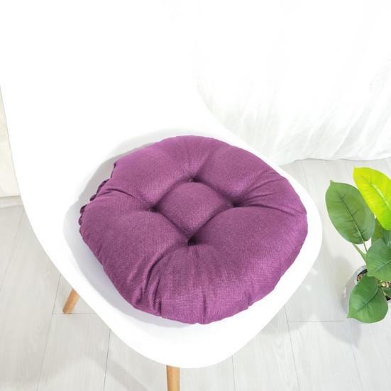 Подушка для стула, толстая, мягкая, удобная подушка для сиденья, универсальная прочная однотонная подушка для стула для домашнего офиса