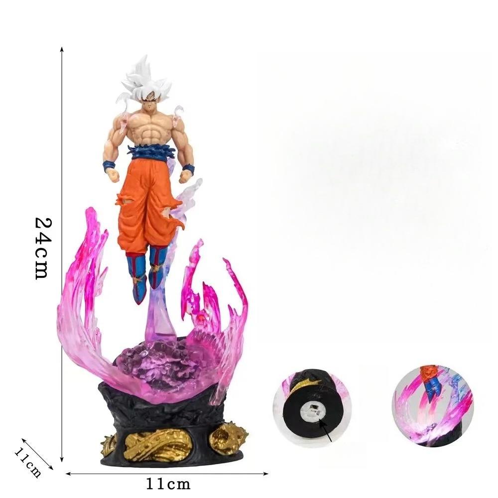 24 см Bandai Dragon Ball Z Аниме Фигурки Сон Гоку Каваи Какаротто Nuova Ball Фигурка на подставке Украшения Коллекционная Модель Игрушки Подарки