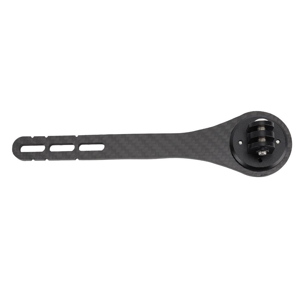 Black Bike Out Front Computer Mount for Garmin/Wahoo/ for Bryton/for Cateye