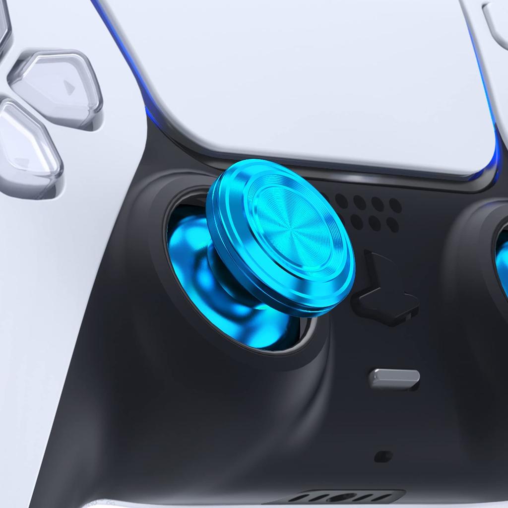 eXtremeRate Custom Metal Thumbsticks for PS5 and Controllers Not Replacement Aluminum Analog Joystick for PS4 Controllers BDM-010, BDM-020, BDM-030,