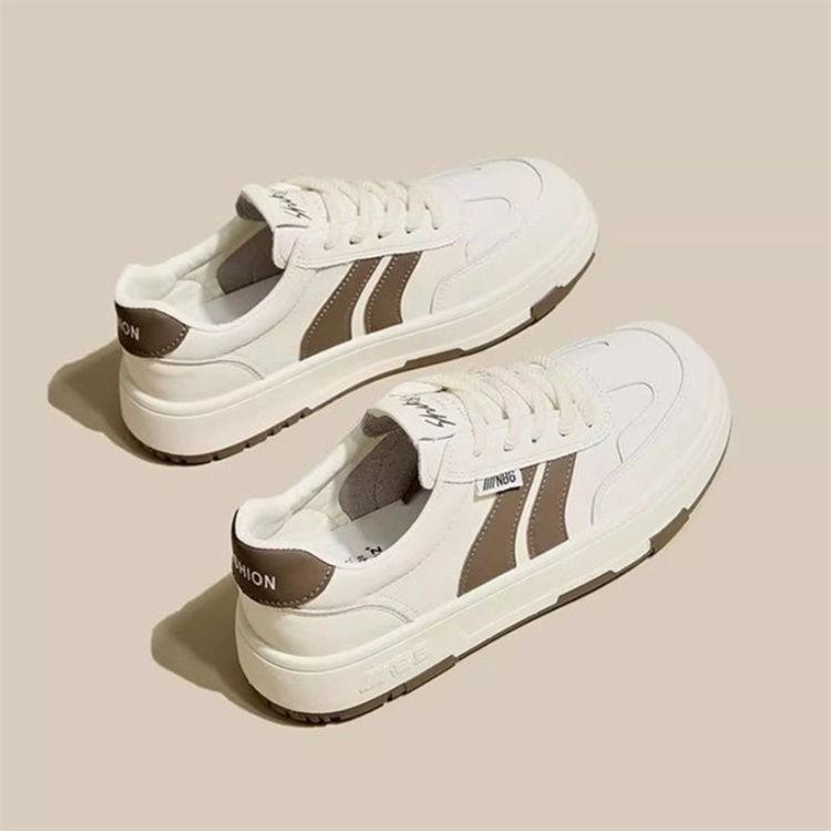 Color Matching Spring Platform White Shoes 2024 New Student Casual Casual Shoes Versatile Sports Board Shoes Popular Women's Shoes