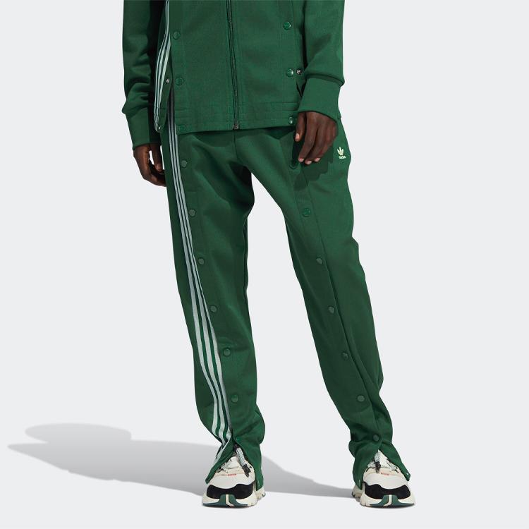 Adidas Штаны унисекс в полоску Originals x Ivy Park Collaborative Casual Sweatpants Green GV1587