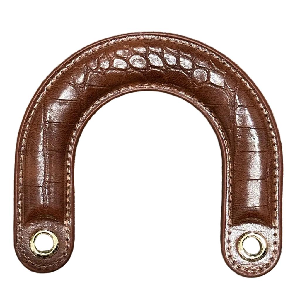 1 шт. Изогнутые ручки из ПУ кожи, эргономично разработанные для комфорта и стиля, для сумок ручной работы и повседневного использования