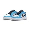 Детские кроссовки Air Jordan 1 Low ALT PS UNC Белый Темно-Пудрово-Синий Обсидиан BQ6066-144