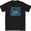 Jesus Is My Best Friend T-Shirt Christian Worship Praise Jesus Bible Tee