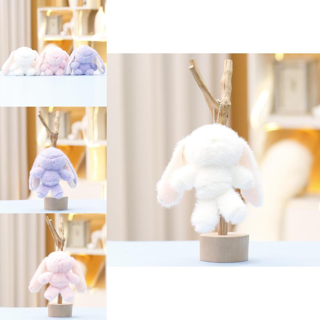 Bunny Plush Doll With Pp Cotton Filling For Backpack Charm And Collectors