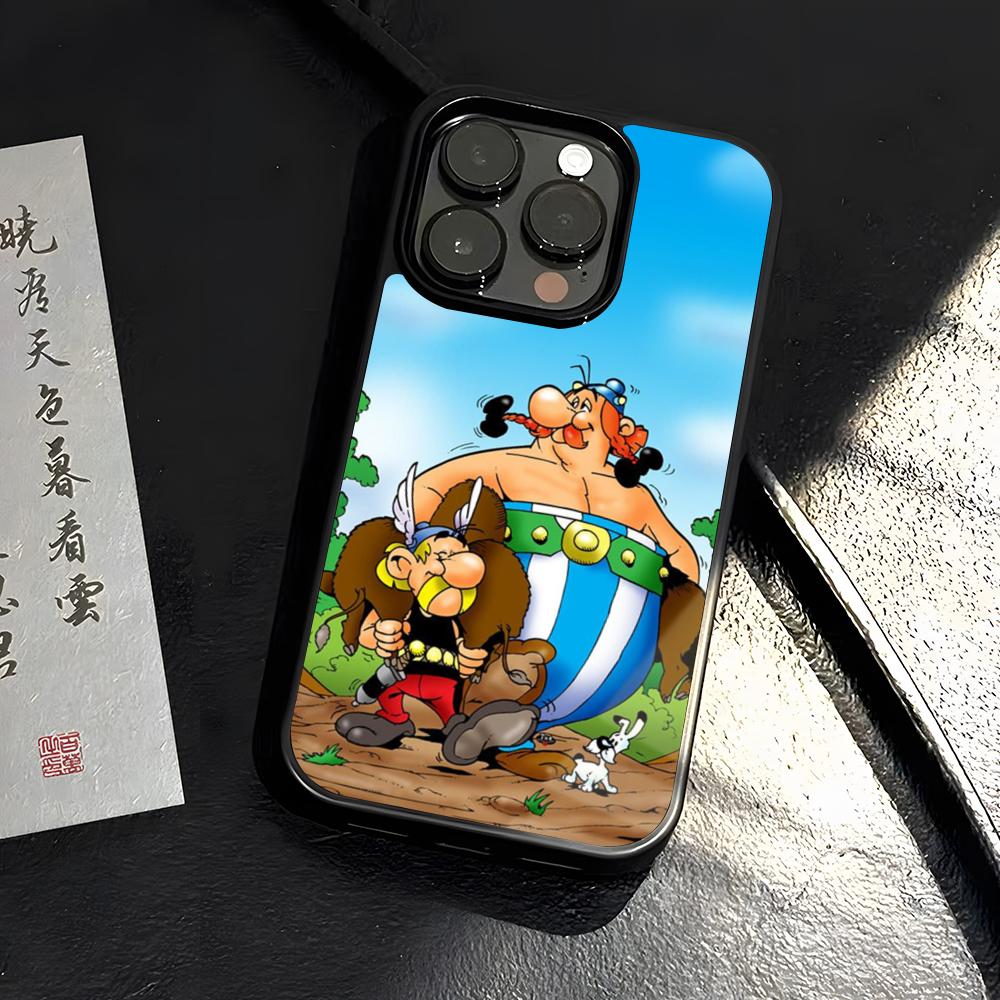 Чехол для телефона Астерикс и Обеликс PC+TPU для IPhone 15 16 17 Pro Max 13 16 11 12 14 Pro Xs Max Mini Xr X Plus